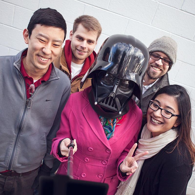 ThinkGeek, Inc. Star Wars Lightsaber Adjustable Length Selfie Stick, 2 of 4