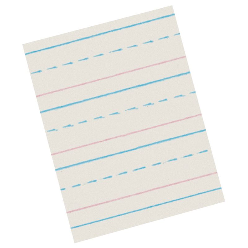 School Smart Zaner-Bloser Paper, 3/8 Inch Ruled, 8 x 10-1/2 Inches, 500 Sheets, 1 of 3