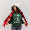 Simply Sage Market Women's Graphic Sweatshirt Distressed Oh Christmas Tree - 2 of 4