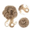 Unique Bargains Women's Nature Long Hair Wig Hair Clip 9.84inch Light Gold Tone 1 Pc - 4 of 4