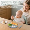 Toddler Utensils,6 Pack toddler fork and spoon set, Stainless Steel Baby Forks and Spoons - 3 of 4