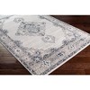 Livabliss St tropez 5'2"x7' Rectangle Woven Indoor Area Rugs Light Gray: Stain-Resistant Polypropylene Medallion Pattern - 3 of 4