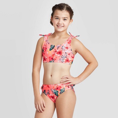 target hot pink bathing suit