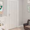 VidaXL Self-adhesive Furniture Film White Wood 196.9 in.x35.4 in. PVC - 3 of 4