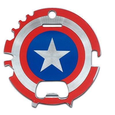 Robe Factory LLC Marvel Captain America 7-In-1 Multitool Kit