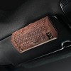 TruAIR Leather Car Visor Sunglasses Holder Ð Auto Eyeglasses Organizer, 1-Pack - 3 of 4