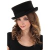 HalloweenCostumes.com    Adult's John Bull Top Hat, Black - 2 of 4