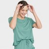 Women's Cooling Jersey Pajama T-Shirt - Auden™ - 3 of 4