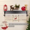 Sawyer Mill Holiday Reindeer And Recipes Unbleached Natural Muslin Tea Towel Set of 3 19x28 - 4 of 4