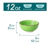 vancasso 6 Pieces Dinnerware Set, Multicolor Set, Bright Colour, Bowls Dishwasher Microwave Safe,12oz, 320ml - Service For 6 People - 2 of 4