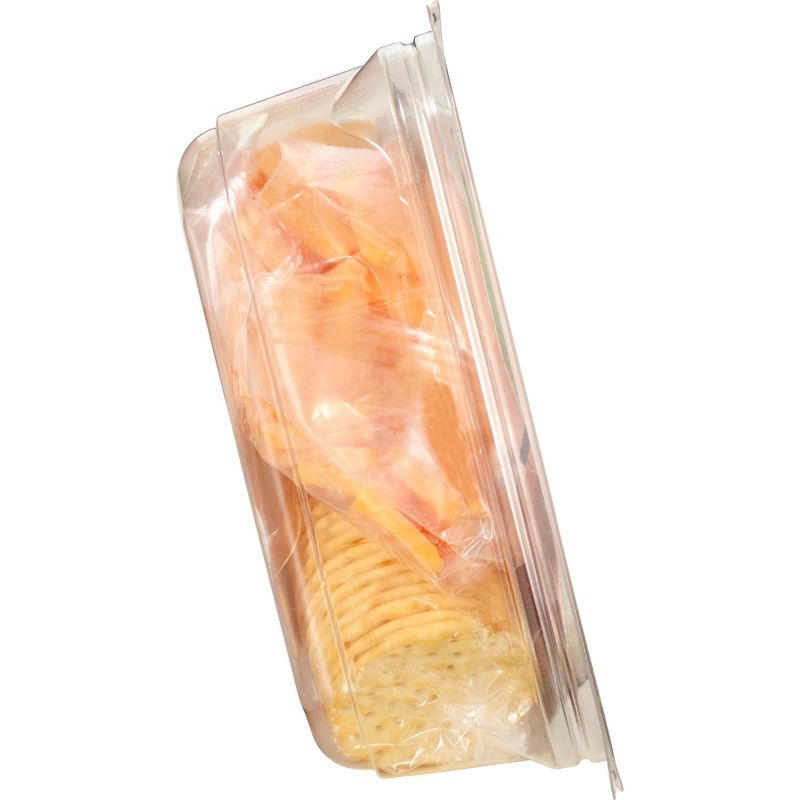 Hormel Gatherings Smoked Turkey, Cheddar Cheese &#38; Crackers Snack Tray - 14oz, 6 of 7