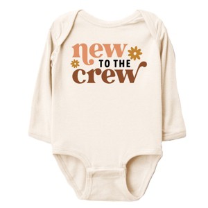 The Juniper Shop Boho New To The Crew Long Sleeve Bodysuit - 1 of 4
