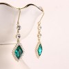 Sonateomber Gold Long Chain Threader Earrings for Women - Fashion Statement Drop Dangle Thread Earrings Jewelry Gift - 4 of 4