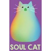 Girl's Soul Rainbow Cat T-Shirt - 2 of 4
