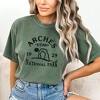 Simply Sage Market Women's Embroiderd Utah Arches Short Sleeve Garment Dyed Tee - 2 of 3