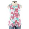 Women's Sketched Floral Seamed Tank Top - ESCAPE BY HABITAT - 2 of 4