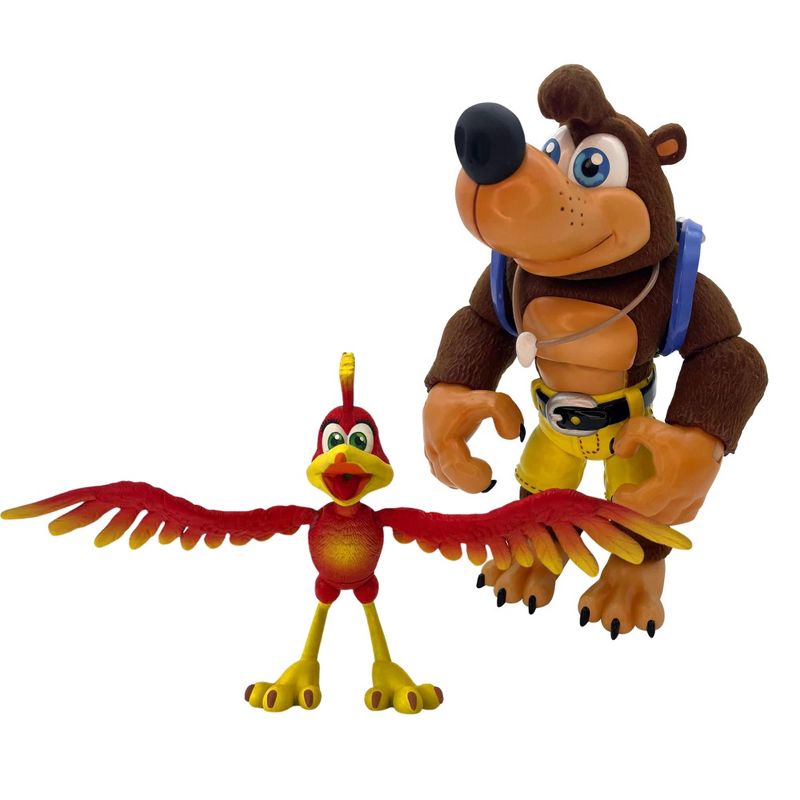 Banjo-Kazooie Flocked Banjo and Kazooie Action Figure 2-Pack | Limited Edition, 1 of 10