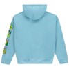 Mens Ninja Turtles Group Hoodie - Straight From The Sewer - TMNT Hoodie Sweatshirt with Sleeve Print (Light Blue, X-Large) - 2 of 4