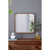 Sapphtopaz Farmhouse Bathroom Mirror, Vanity Mirror with Wood Frame,Decorative Wall Mirrors for Bathroom, Over Sink, Bedroom - 2 of 4