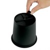 Maggift Planters Round Nursery Plant Pot,Garden Plastic Pots with Drainage, Garden Decor, Decorative Plant Pots, Balcony, Black 6.2"*6.2"*9.4" - 4 of 4
