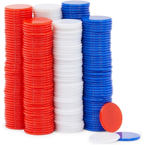 100 Pieces Bingo Game Chips Plastic Count Chips 