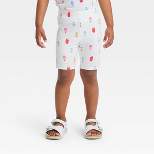 Toddler Girls' Popsicle Shorts - Cat & Jack™ Cream