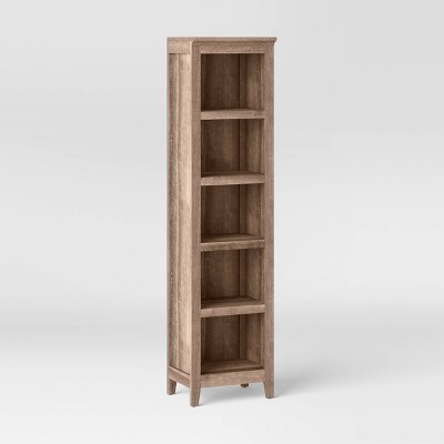 72  Carson Narrow Bookcase Light Brown - Threshold™