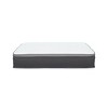 NicBex 10 Inch Gel Memory Foam and Green Tea Mattress for a Cool Sleep,Mattress in a Box,Plush Feel Mattresses,White+Gray - 4 of 4