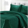 Florence Velvet Oversized Quilt Set - Tribeca Living - 3 of 3