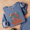 Simply Sage Market Mama Fall Floral Lightweight Garment Dyed Sweatshirt - 3 of 4