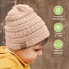 KeaBabies 3pk Warmzy Baby Beanies, 0-36 months Baby Hats, Baby Winter Hat for Newborn, Infant, Toddlers, Boys, Girls - 4 of 4