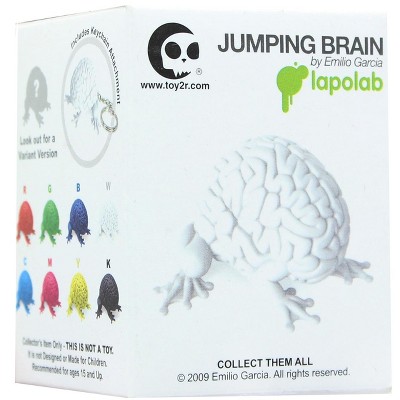 Toy2R Jumping Brain Series 2" Figure With Keychain Single Random Figure