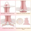 Unique Bargains 3-Tier Cupcake Stand Tower Cardboard Dessert Cup Cake Stand Tower 2 Pcs - 3 of 4