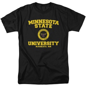 Men's Minnesota State University Mankato Official Circle Logo Adult T-Shirt - 1 of 4