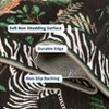 Coucheta Jungle Washable Area Rug, Non-Slip Stain-Resistant Animal Print Accent, Foldable Rugs for Living Room, Bedroom, Nursery, Kids Playroom - 3 of 4