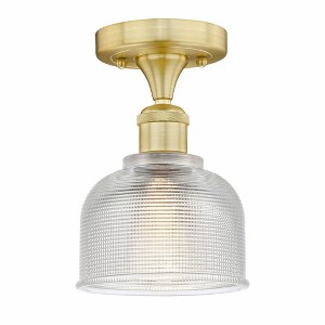 Dayton - 1 Light Semi-Flush Mount In Industrial Style-9.25 Inches Tall and 5.5 Inches Wide - 1 of 1