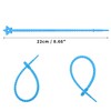 Unique Bargains Cord Organizer 8.66" Length 10 Pcs - 2 of 4