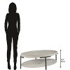 Hekman 24101 Oval Coffee Table 2-4101 Sierra Heights - 2 of 2