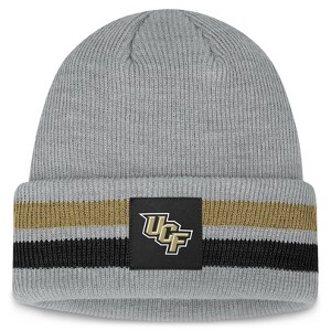 NCAA UCF Knights Knit Cuffed Ridge Beanie: Lightweight Acrylic, Tagless Design - 1 of 4