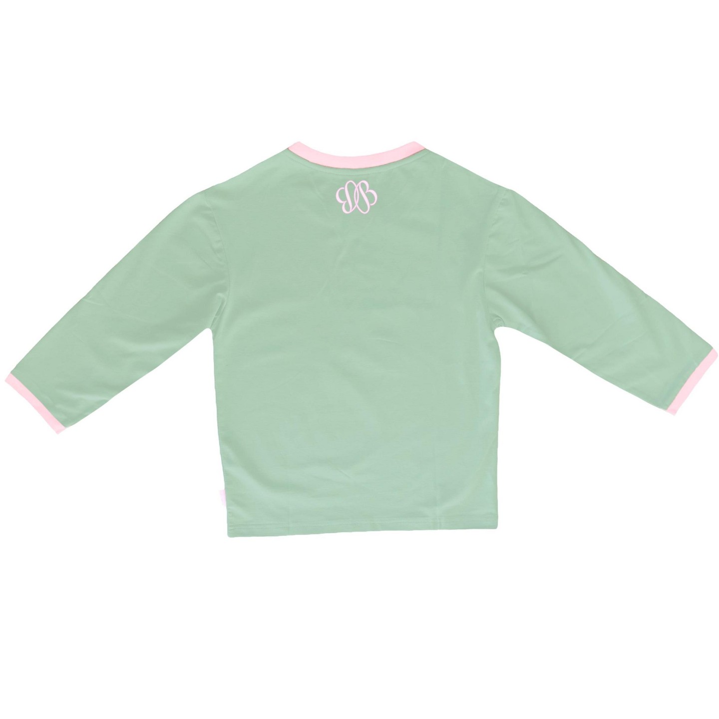 Детская рубашка Bits & Bows Golf Clubs & Bow Long Sleeve Shirt, Green 7/8, цвет: Зелёный — фото 2