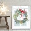 Vintage Christmas window II Gallery-Wrapped Canvas - 2 of 4