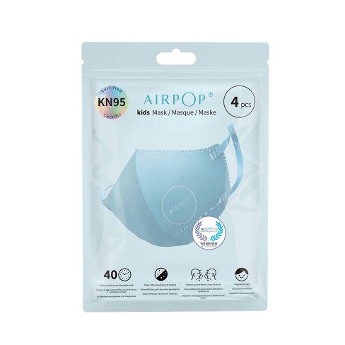 Airpop Kids Kn95 Facemask - Blue : Target