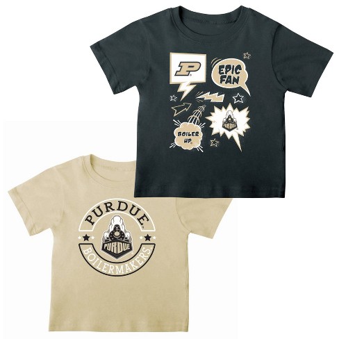 NCAA Purdue Boilermakers Toddler Boys' 2pk T-Shirt - image 1 of 3