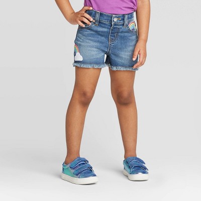 cutoff jean shorts