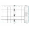 Kahootie Co. Kahootie Co Undated Monthly Calendar 9" x 11.5" Teal Design (ITKCTD) ITKCLTD - 3 of 4
