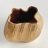 Plum & Post Lillian Vase Large - Champagne Gold - 3 of 4