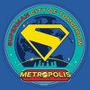 Womens Superman City of Tomorrow Emblem Racerback Tank - 2 of 4