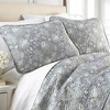 Southshore Fine Living Oversized Lightweight Infinite Blossom Quilt Set - 2 of 3