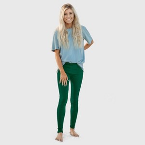 City Threads Women's Soft 100% Cotton Petite Leggings USA-Made Comfortable Everyday Wear (Fit for Women Under 5'4") - 1 of 4