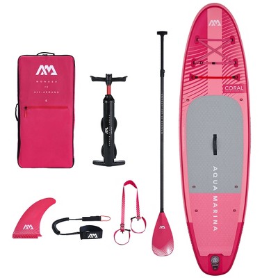 Aqua Marina: Inflatable Paddelboard Set Coral (Raspberry)